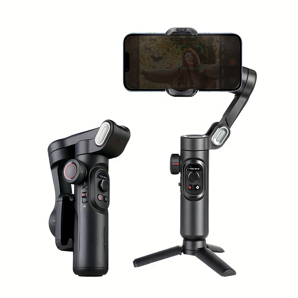 MotionPro | Smartphone Gimbal – Stabil Videooptagelse Sort Nuvenci.dk