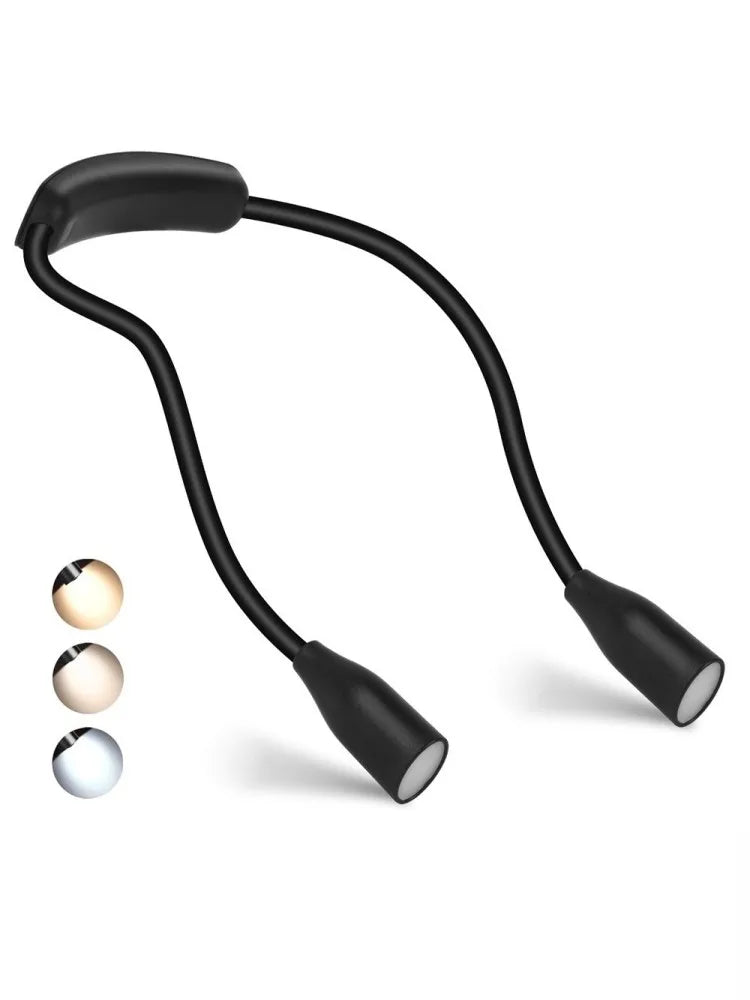 NeckLuma - Ergonomisk Nakkelampe Med Halsbøjle Sort Nuvenci.dk