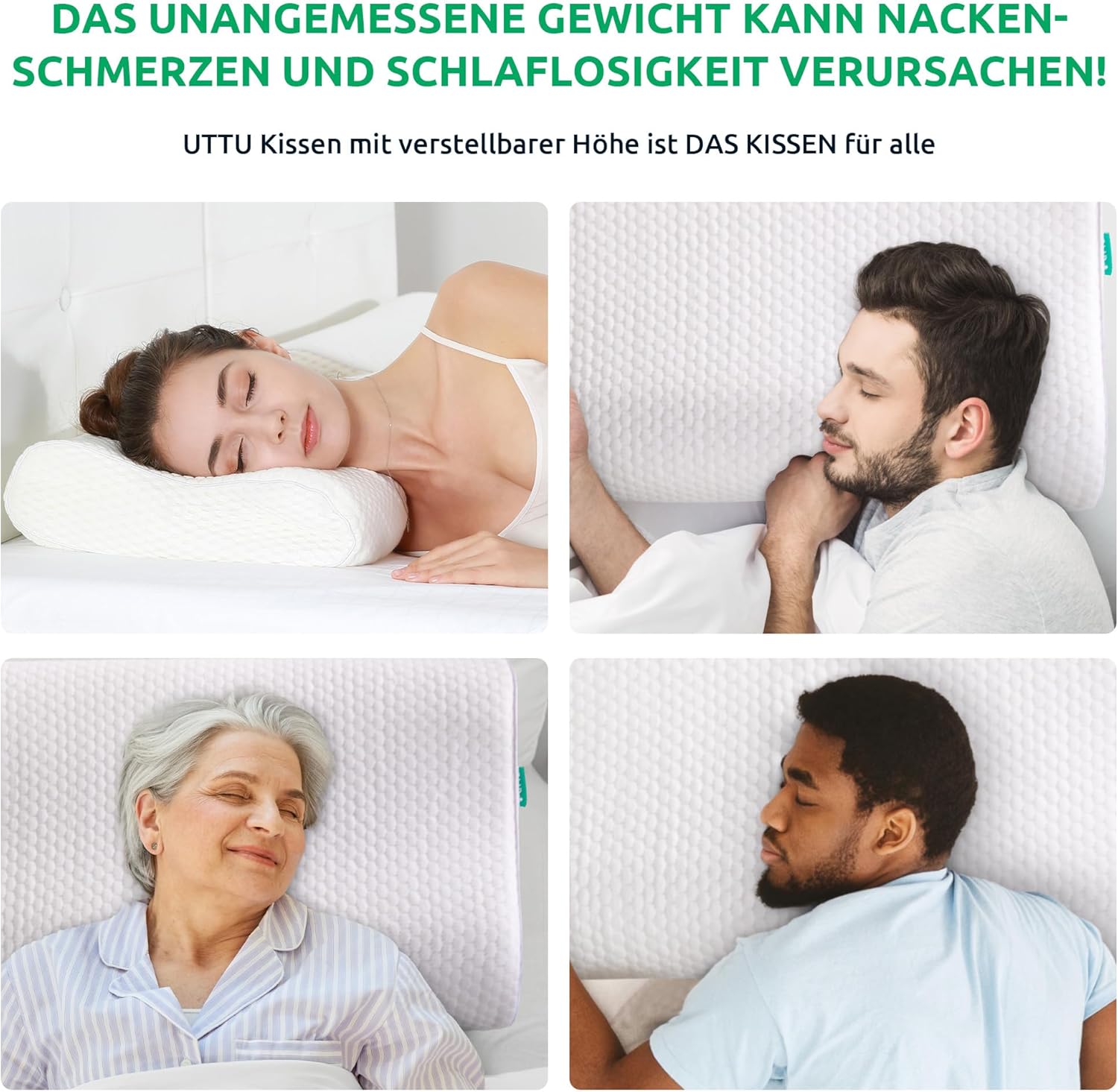 NeckNest | Ergonomisk Nakkestøttepude Nuvenci.dk