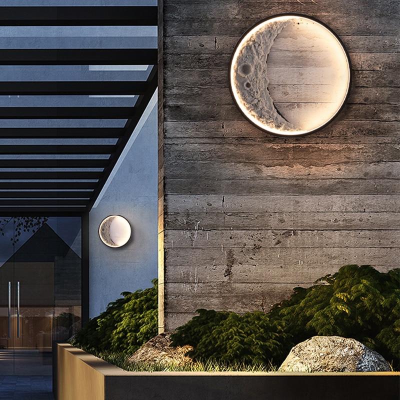 NightSphere | Glødende Halvmåne Væglampe Nuvenci.dk