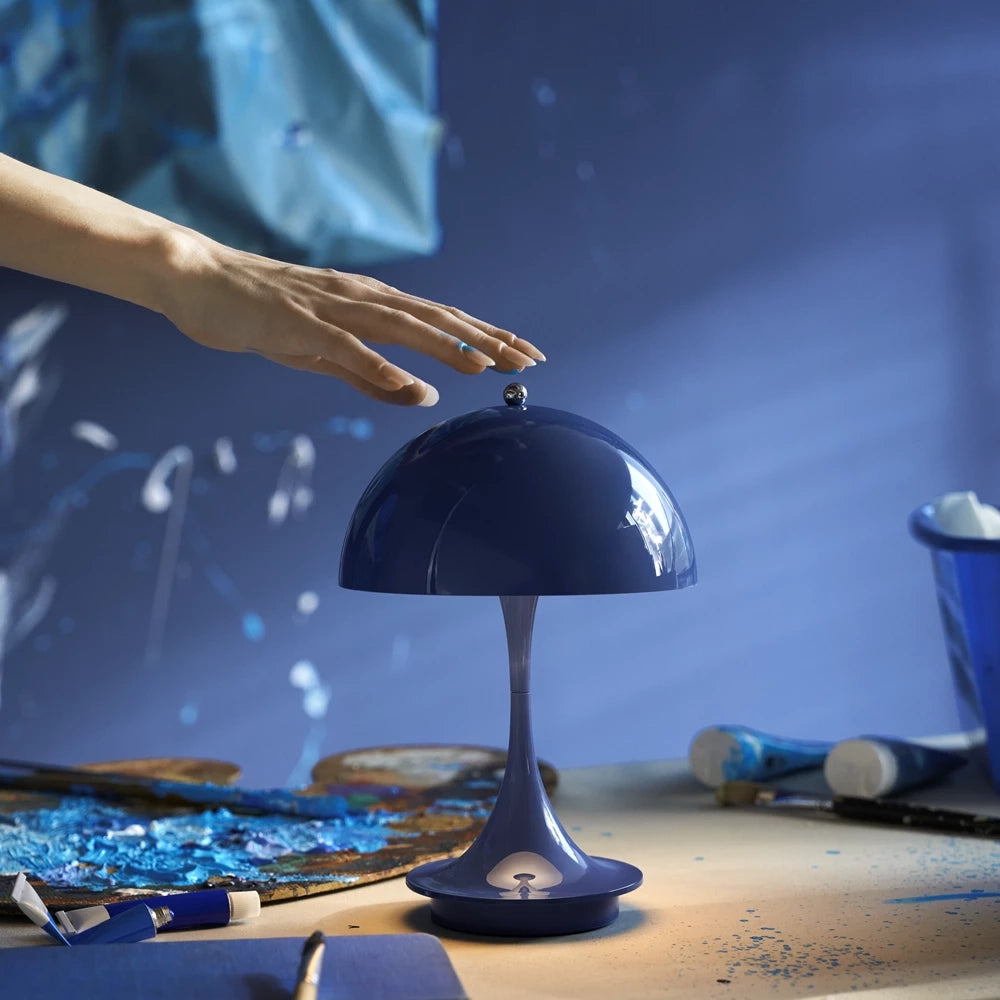 NordicLume | Moderne Trådløs Lampe Blå Nuvenci.dk