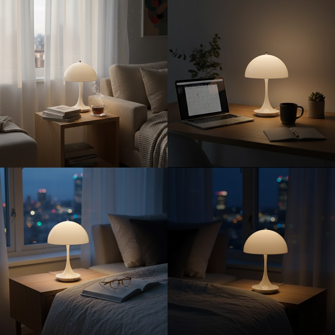 NordicLume | Moderne Trådløs Lampe Nuvenci.dk