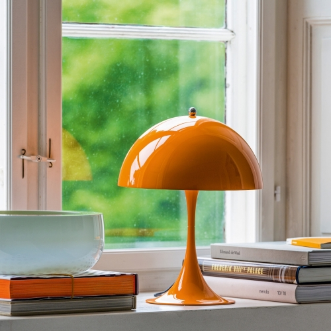 NordicLume | Moderne Trådløs Lampe Orange Nuvenci.dk