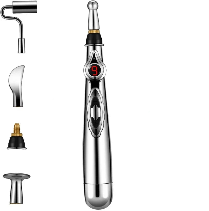 PainRelief | Elektronisk Akupunkturpen til Smertelindring 5 kopper Nuvenci.dk