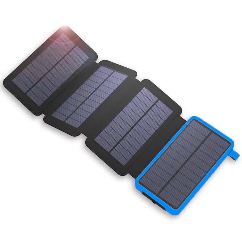PowerFold | Bærbar, foldbar, vandtæt solenergi-lader Nuvenci.dk