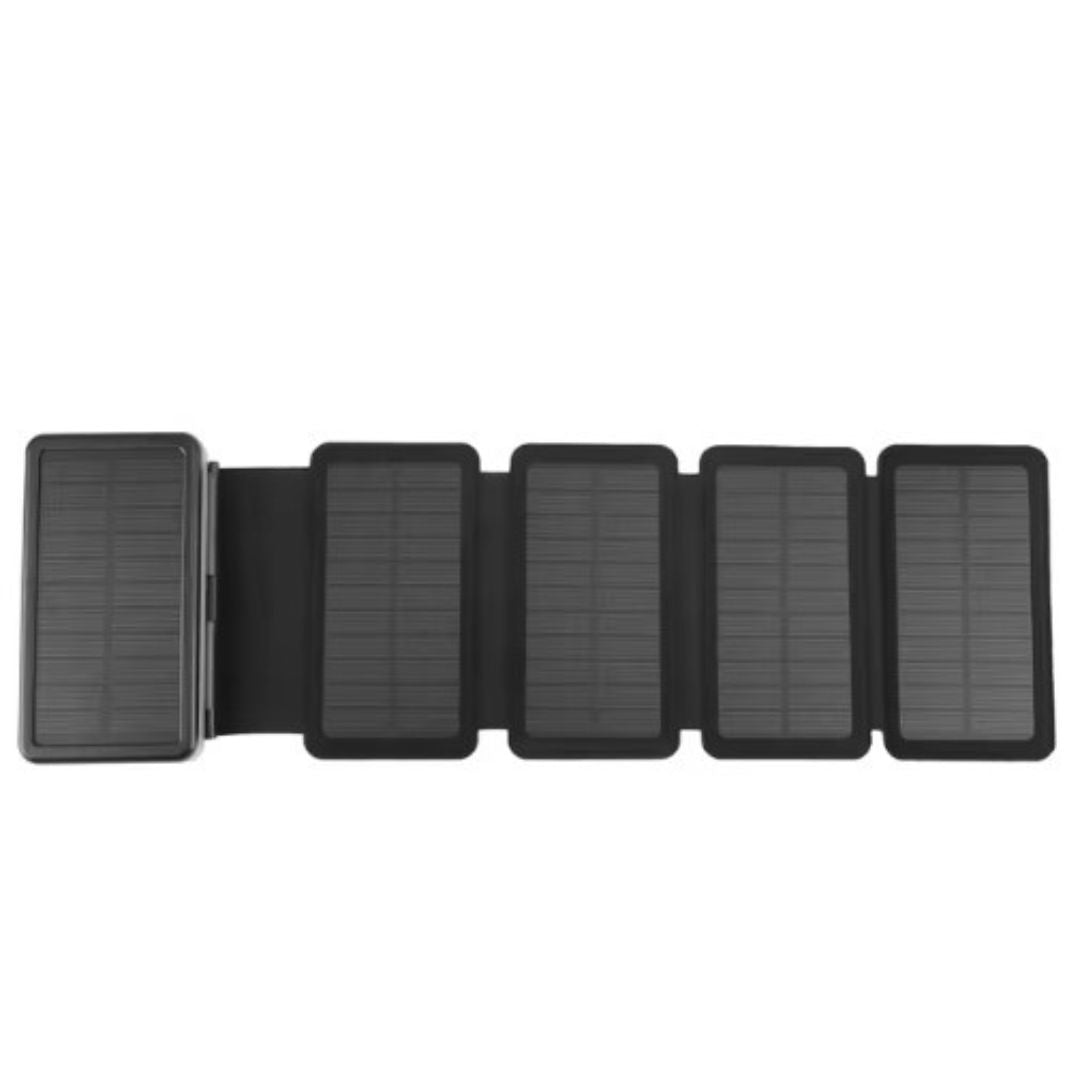 PowerFold | Bærbar, foldbar, vandtæt solenergi-lader Sort 20000mAh Nuvenci.dk