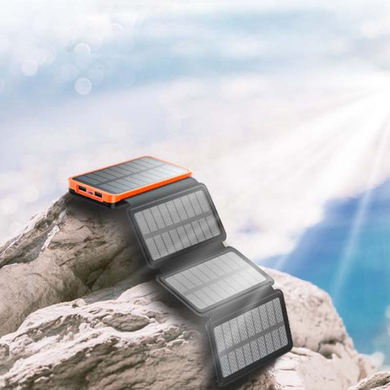 PowerRay | 25000mAh Udendørs Powerbank med Sol Nuvenci.dk