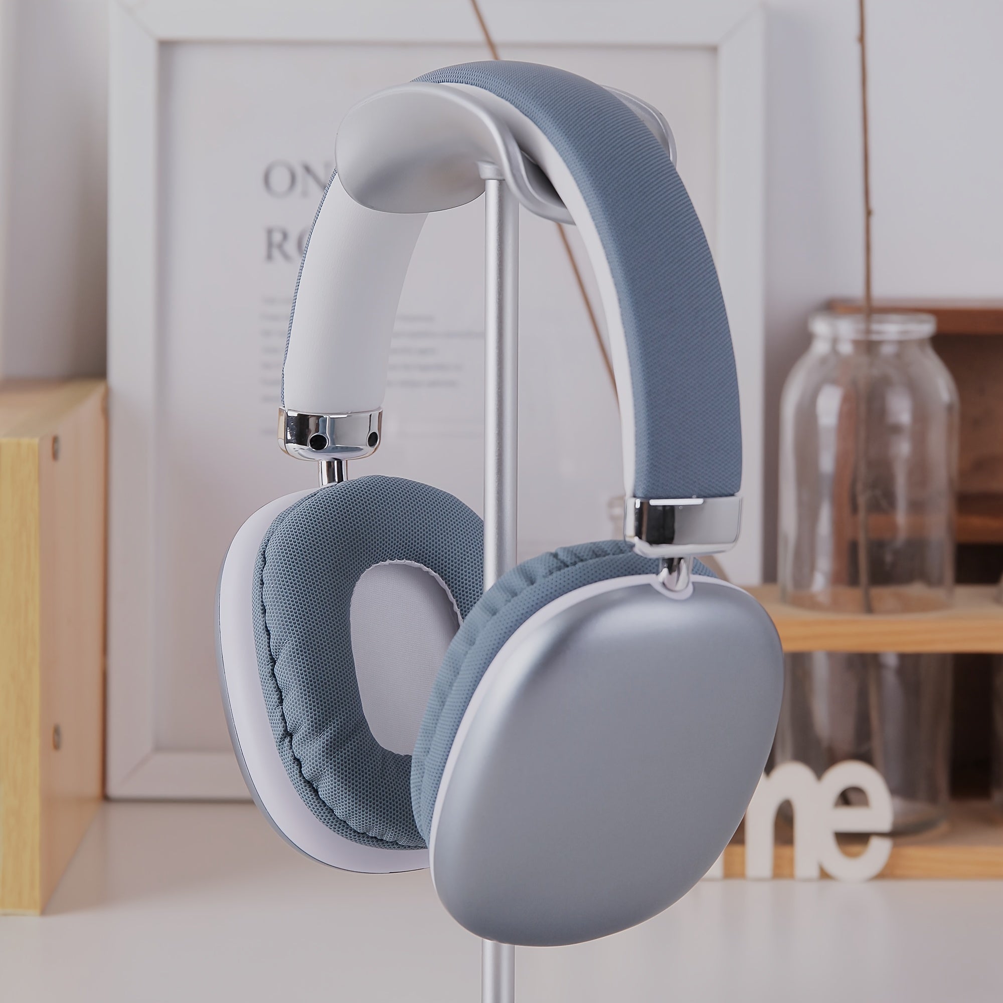 PulseBeat | Trådløse Over-Ear Hovedtelefoner med Komfortpuder Blå Nuvenci.dk