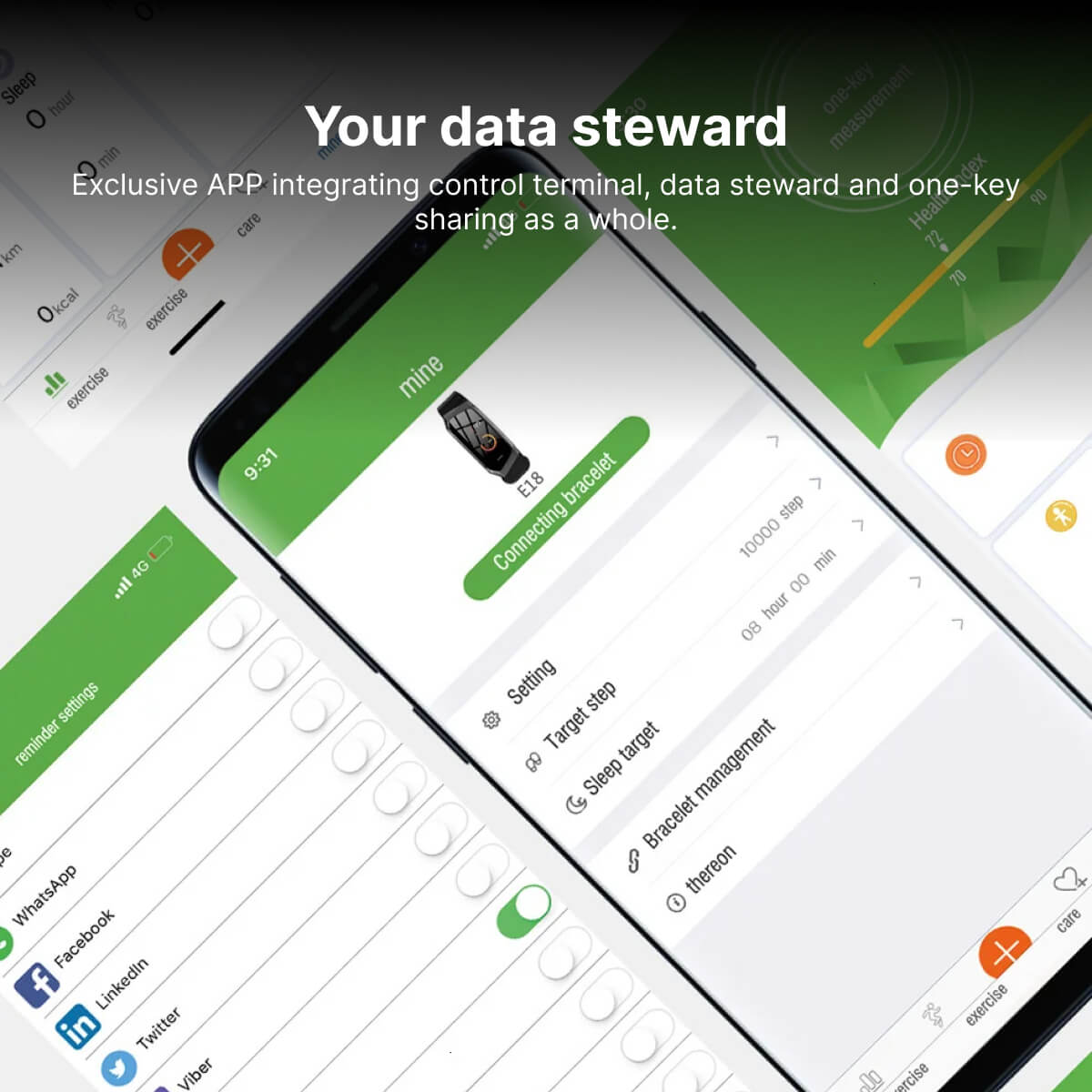 PulseTrack | Smartwatch – Puls, Blodtryk & Søvnkontrol Nuvenci.dk