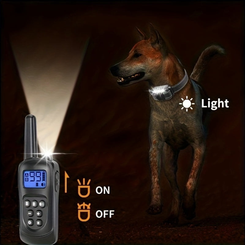 PupControl | Holdbart Justerbart Hundehalsbånd med Vibrationsfunktion Nuvenci.dk