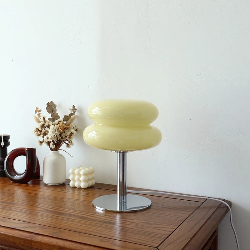 RadianceLamp | Funktionel og Moderne Bordlampe I Glas Gul Nuvenci.dk