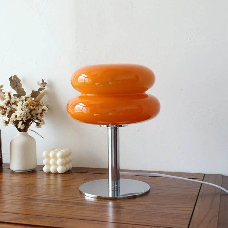 RadianceLamp | Funktionel og Moderne Bordlampe I Glas Orange Nuvenci.dk