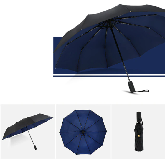 RainPulse | Stormparaply – Vindmodstand & Nem Énhåndsbetjening Nuvenci.dk