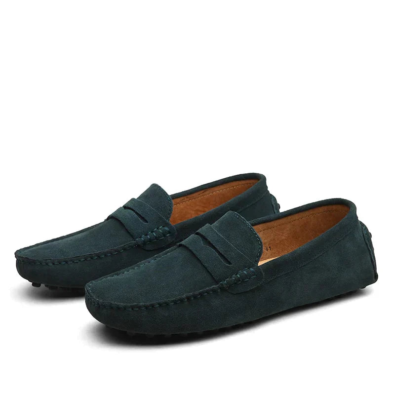 Raymond | Elegant Komfort Loafer Grøn Nuvenci.dk