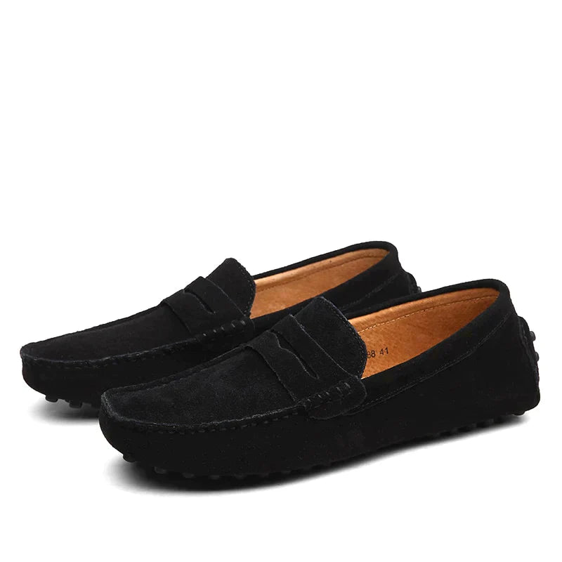 Raymond | Elegant Komfort Loafer Sort Nuvenci.dk