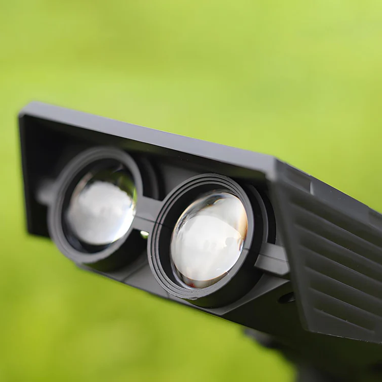 RayTuner | Vandtæt LED Solar Multi-Zoom Spotlys Landskabsbelysning RGB Nuvenci.dk