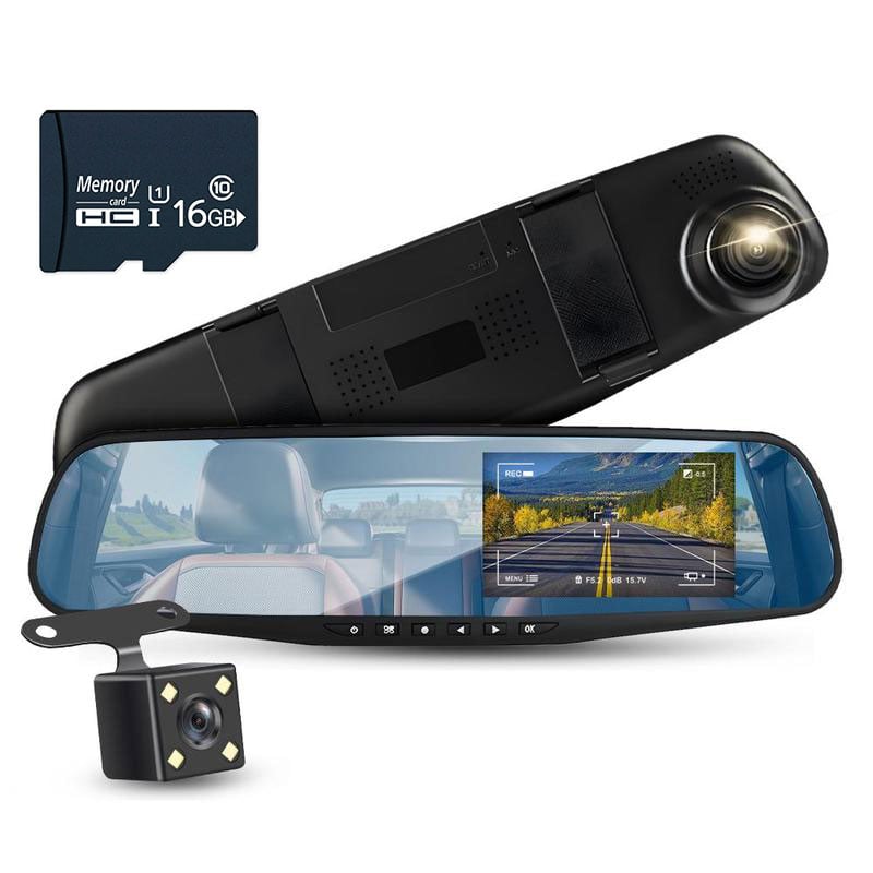 RoadScope | 140° Vidvinkel med krystalklar udsigt Dashcam + 16G TF-kort Nuvenci.dk