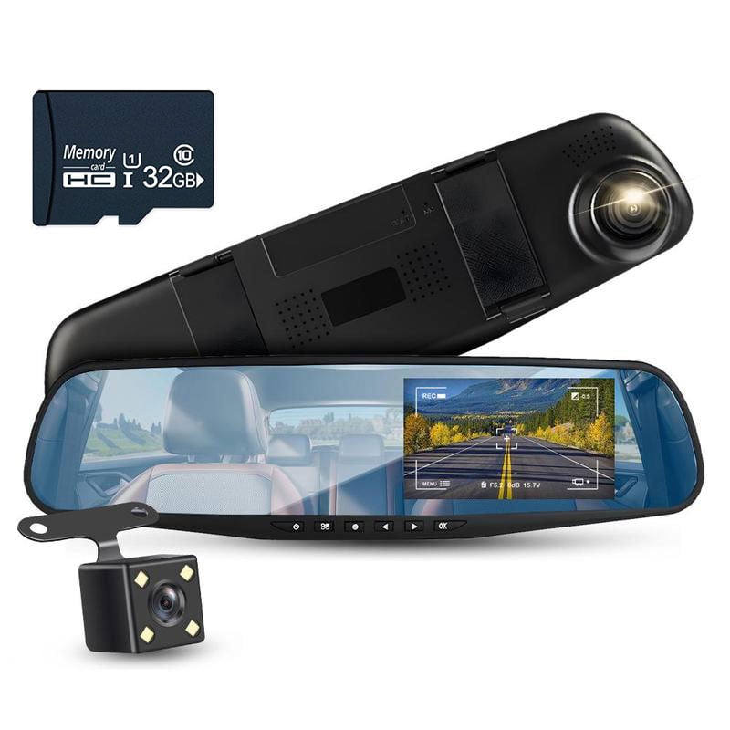 RoadScope | 140° Vidvinkel med krystalklar udsigt Dashcam + 32G TF-kort Nuvenci.dk