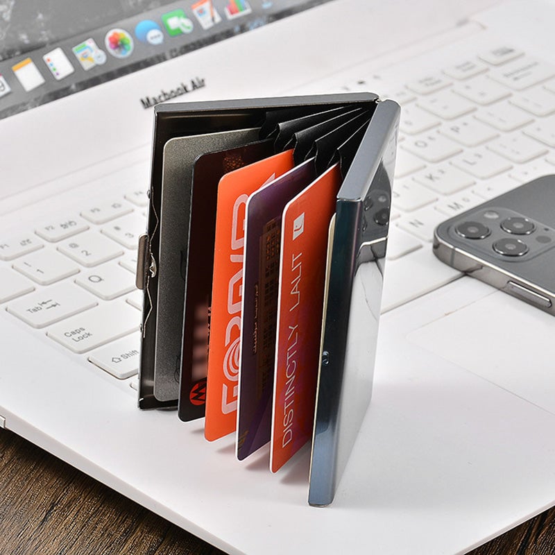 SafePouch | RFID Kortholder – Slank & Lommevenlig Sikkerhed Nuvenci.dk