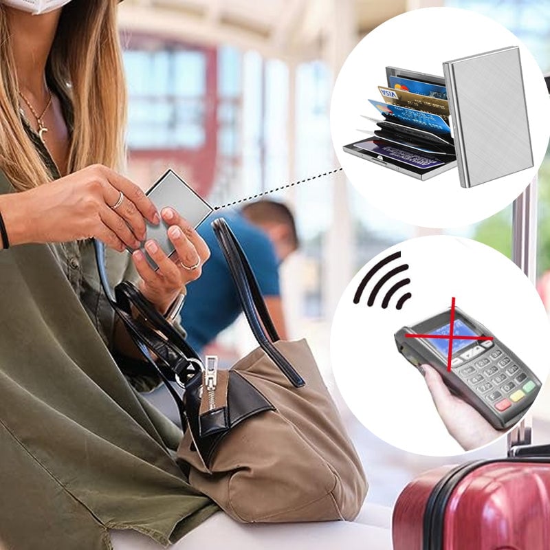 SafePouch | RFID Kortholder – Slank & Lommevenlig Sikkerhed Nuvenci.dk