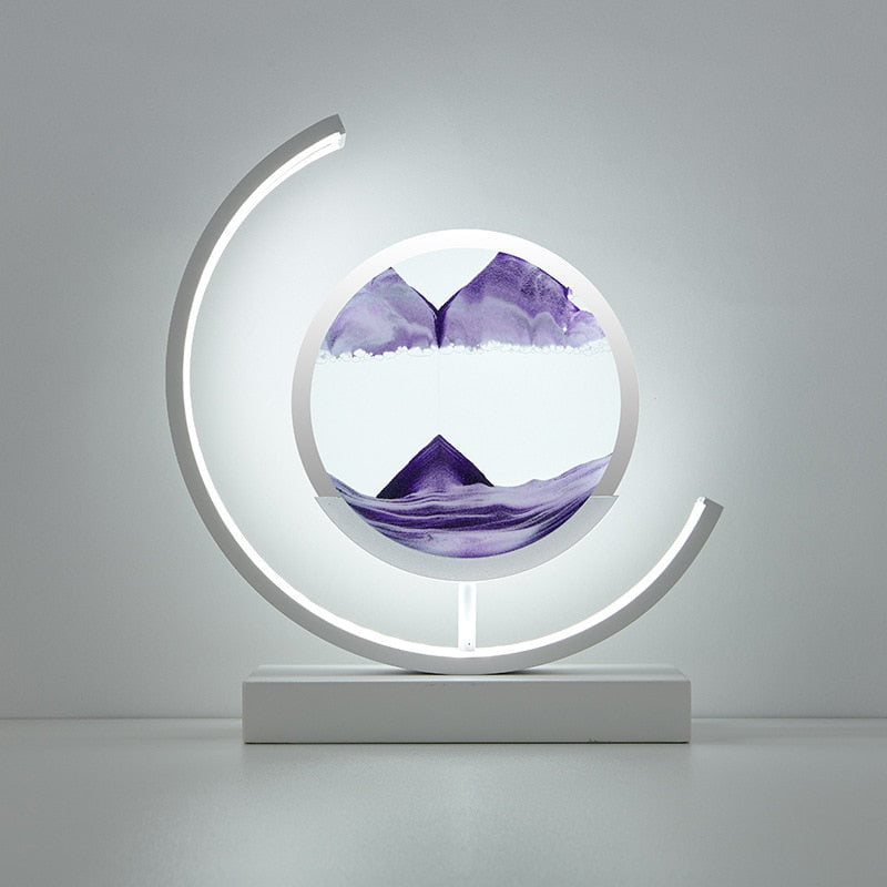Sandlampe | Premium LED-Dekorationslampe Lilla Nuvenci.dk