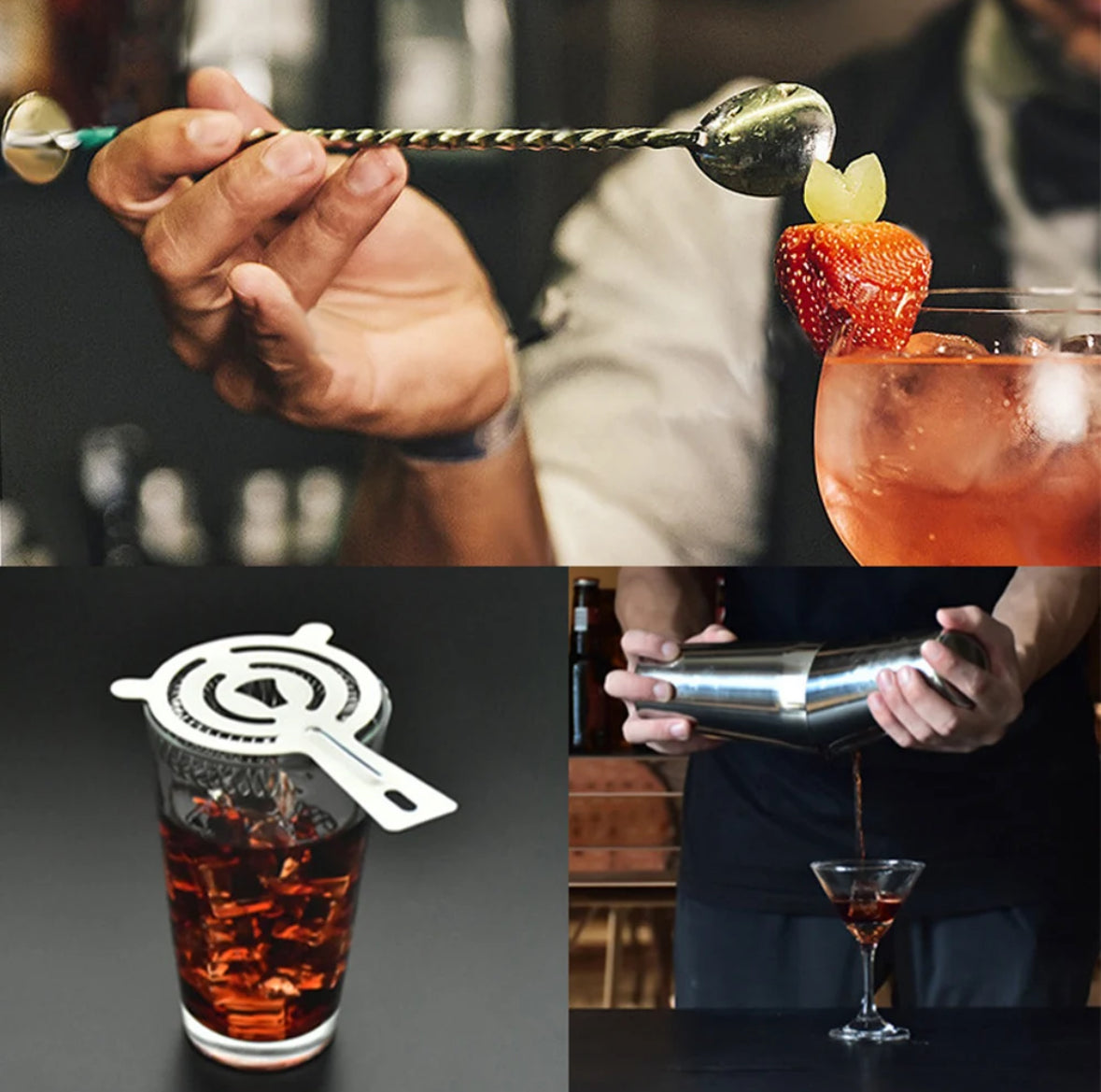 ShakerPro | 23-delers Professionelt Bartender Sæt Nuvenci.dk