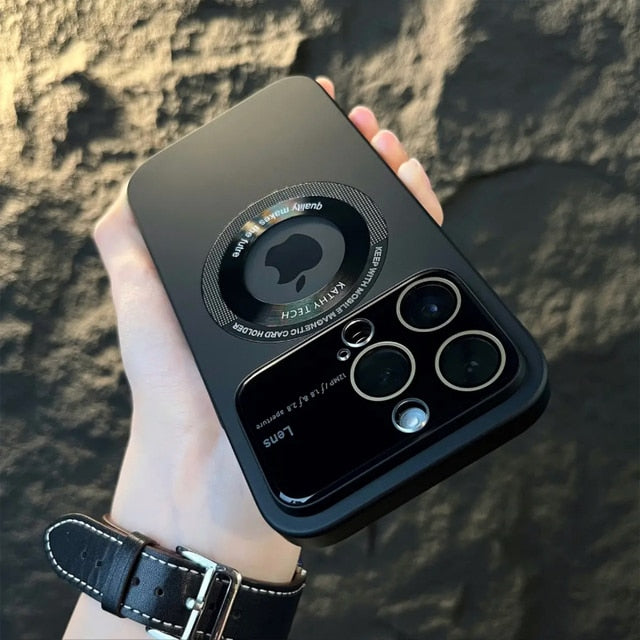 ShieldGuard | Premium Beskyttelsescover til iPhone Sort Nuvenci.dk