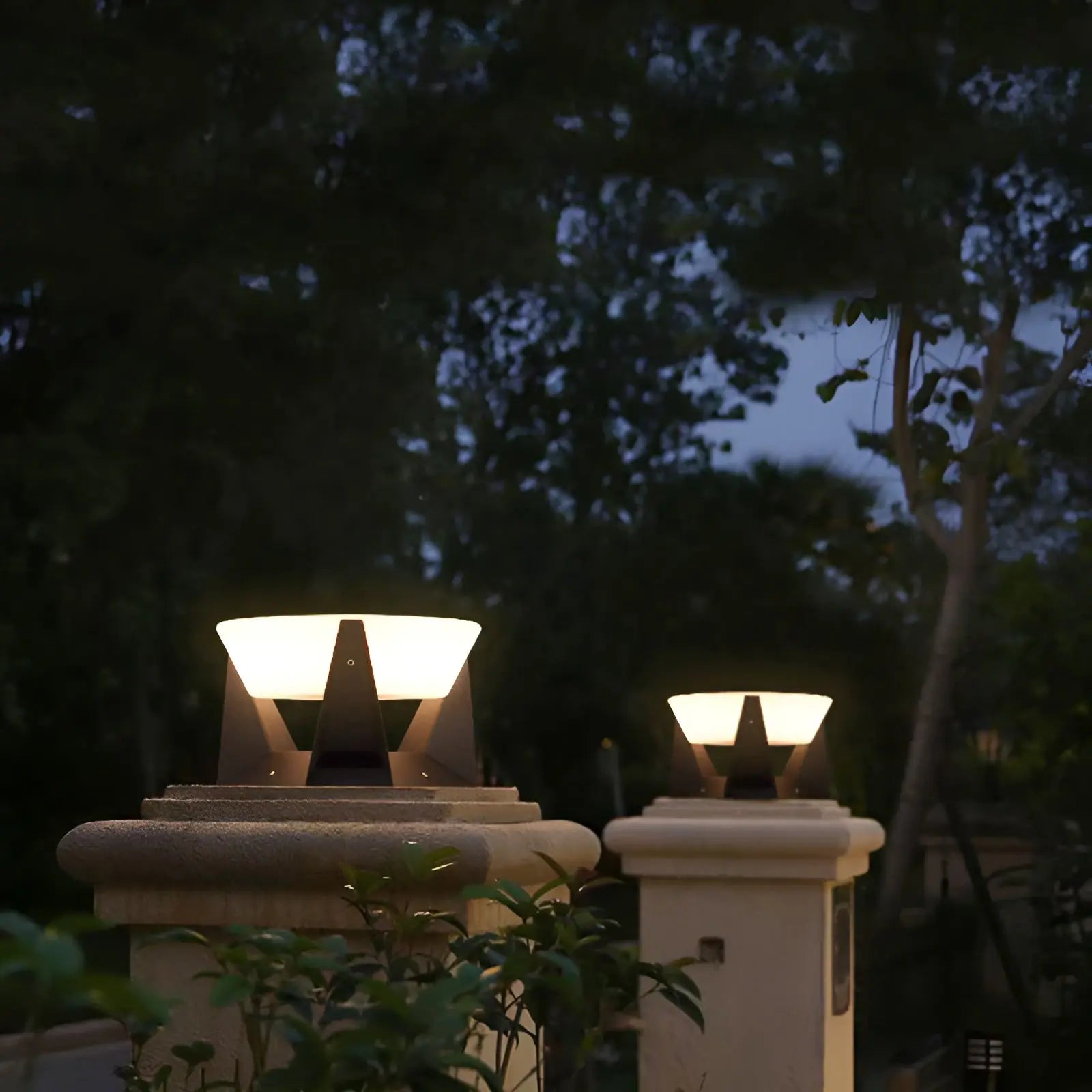 ShintoShine | Luksuriøs solhave lampe i japansk stil Nuvenci.dk