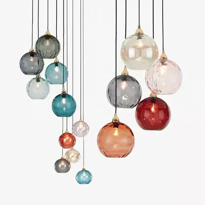 SilvaGlobe | Glas Kugle Pendelampe Nuvenci.dk