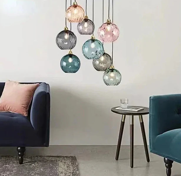 SilvaGlobe | Glas Kugle Pendelampe Nuvenci.dk