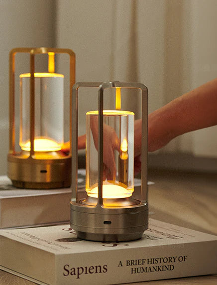 GlowEase | LED bordová lampa – nastavitelný útulný osvětlení