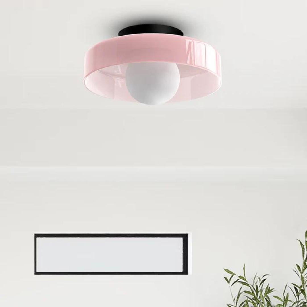 SkyLumi | Rund Loftlampe med Stilfuld Funktionalitet Nuvenci.dk