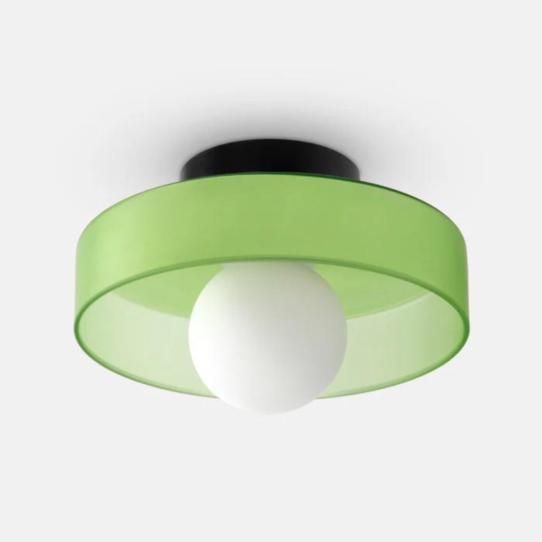 SkyLumi | Rund Loftlampe med Stilfuld Funktionalitet Nuvenci.dk