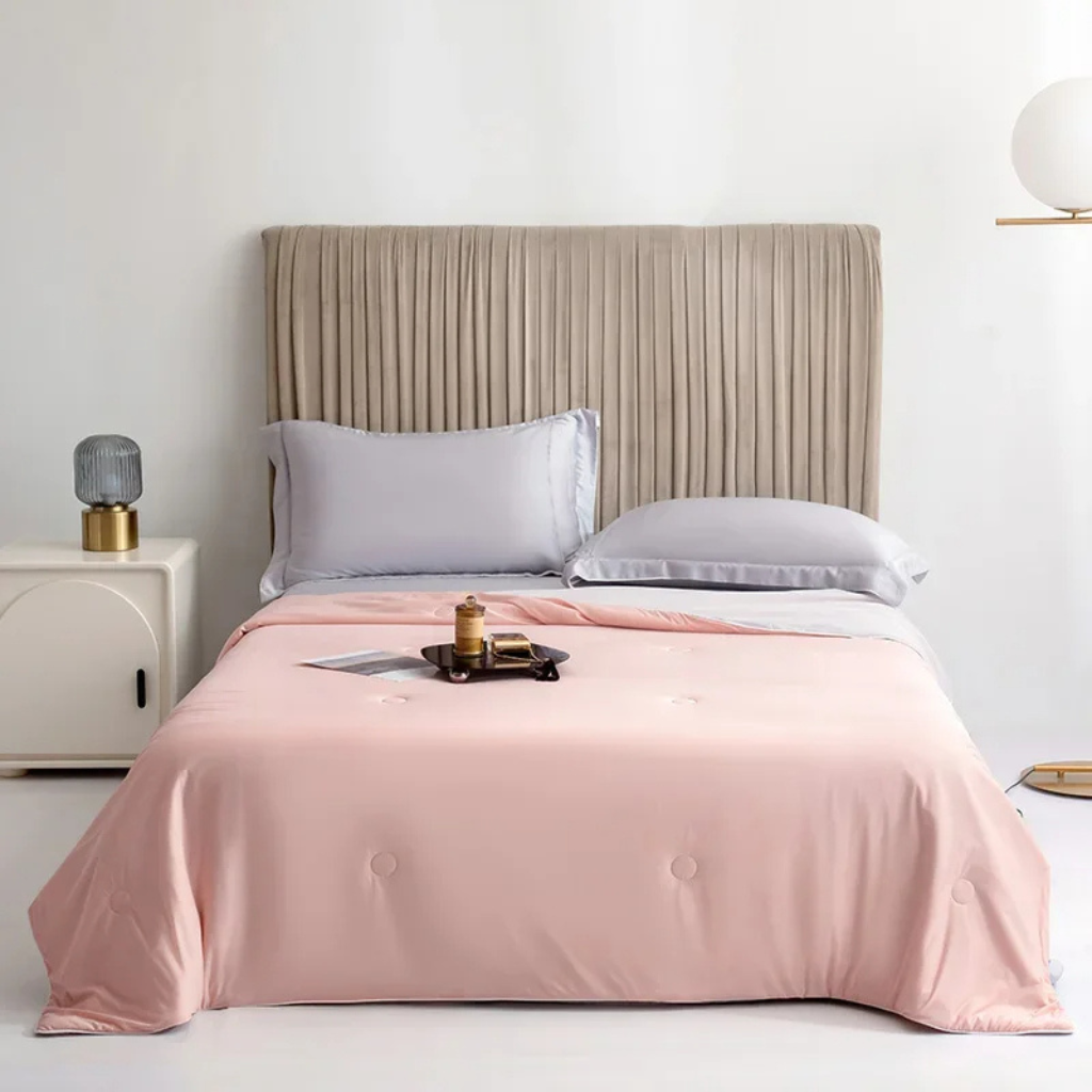 SleepCool | Kølende tæppe til god søvn om sommeren Rosa Nuvenci.dk