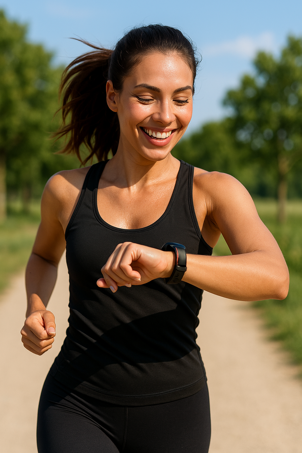 SmartFit | Kompakt Bluetooth Smartwatch – Puls- & blodtryksmåling til din aktive hverdag Nuvenci.dk