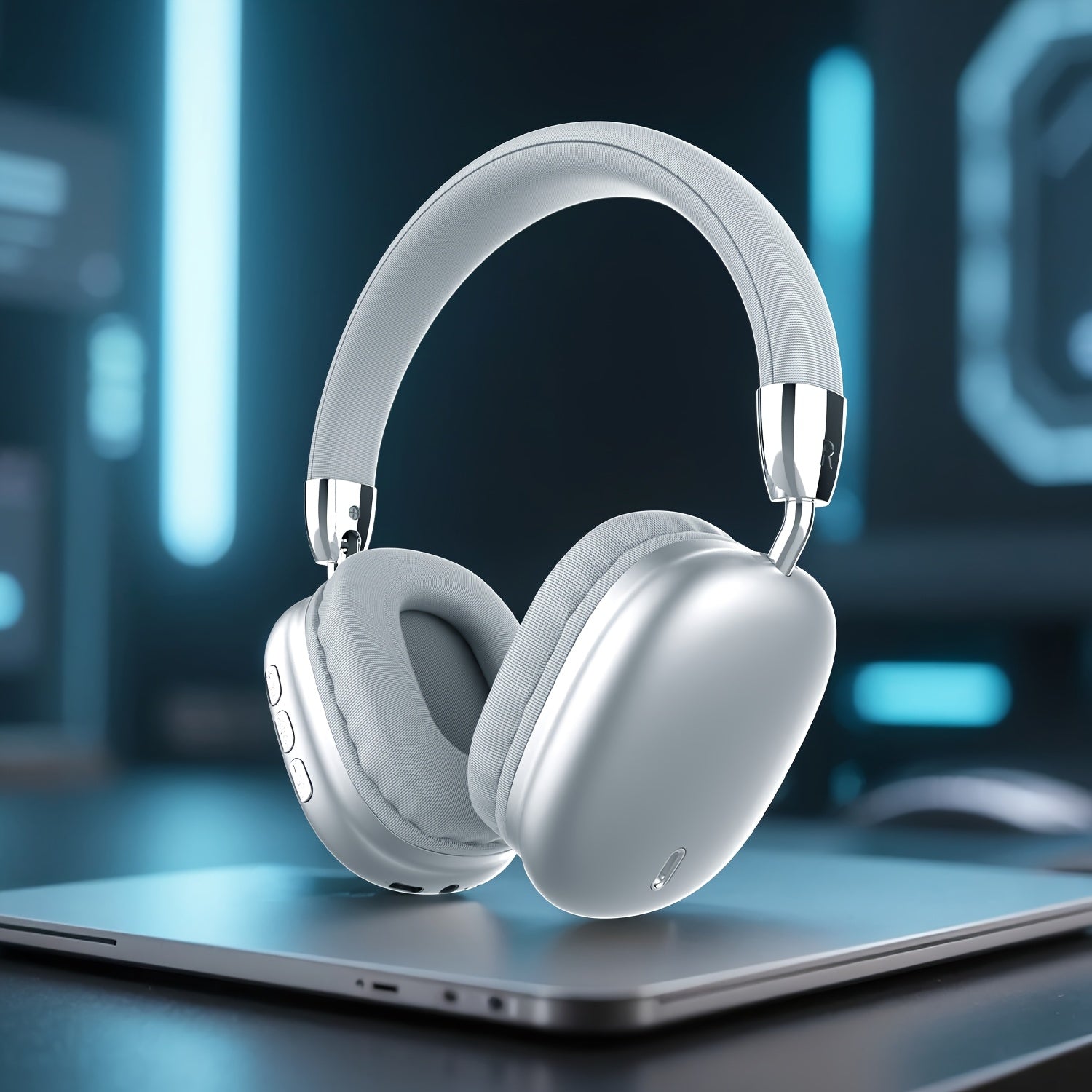 SoundForge | Trådløst Gaming Headset med Hi-Fi Stereo og Dyb Bas Nuvenci.dk