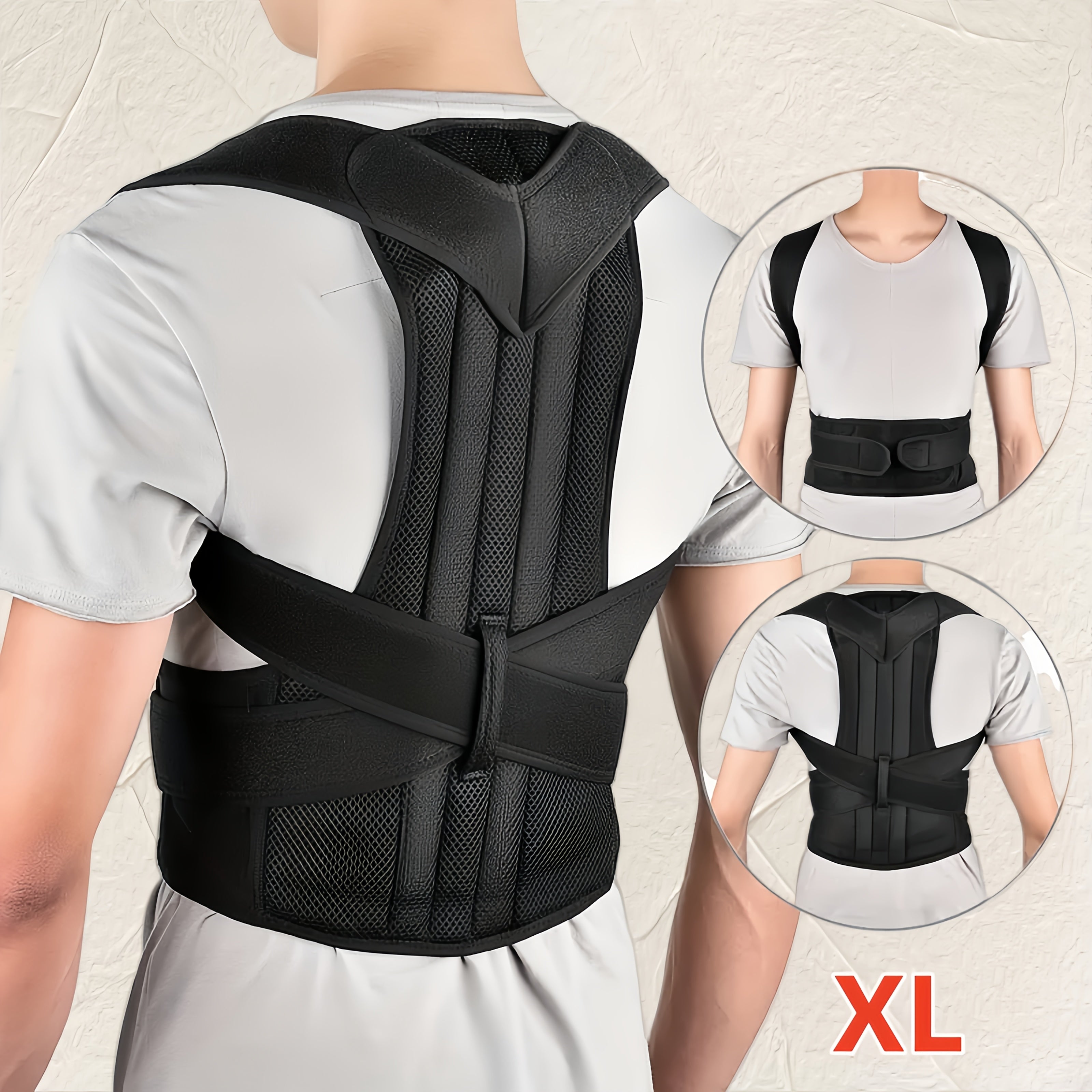 SpineShield | Unisex Rygrem for Kropsholdningskorrektion Nuvenci.dk
