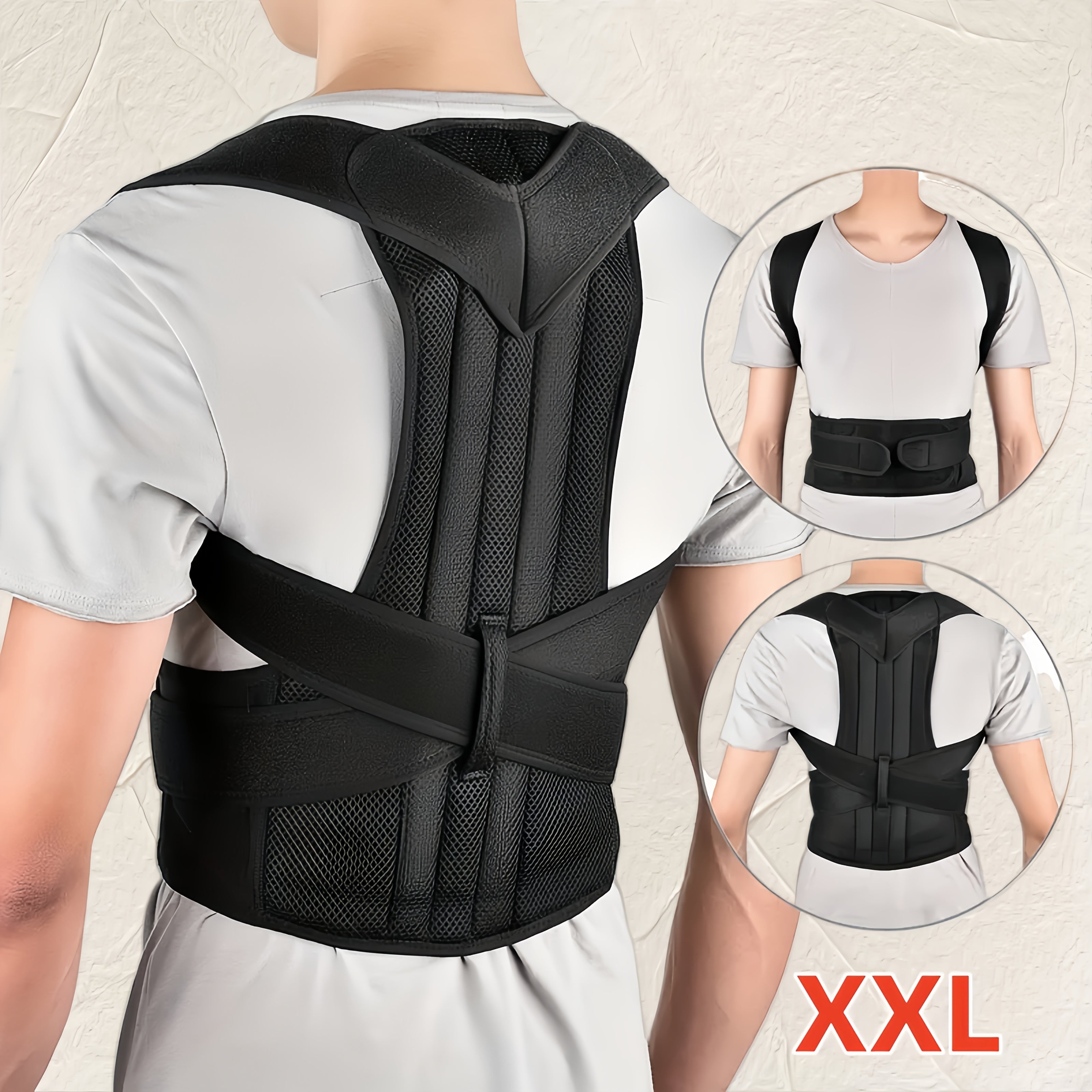 SpineShield | Unisex Rygrem for Kropsholdningskorrektion Nuvenci.dk