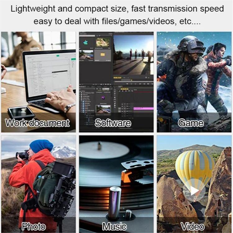 SafePort | Disque dur mobile 10TB avec accès super rapide