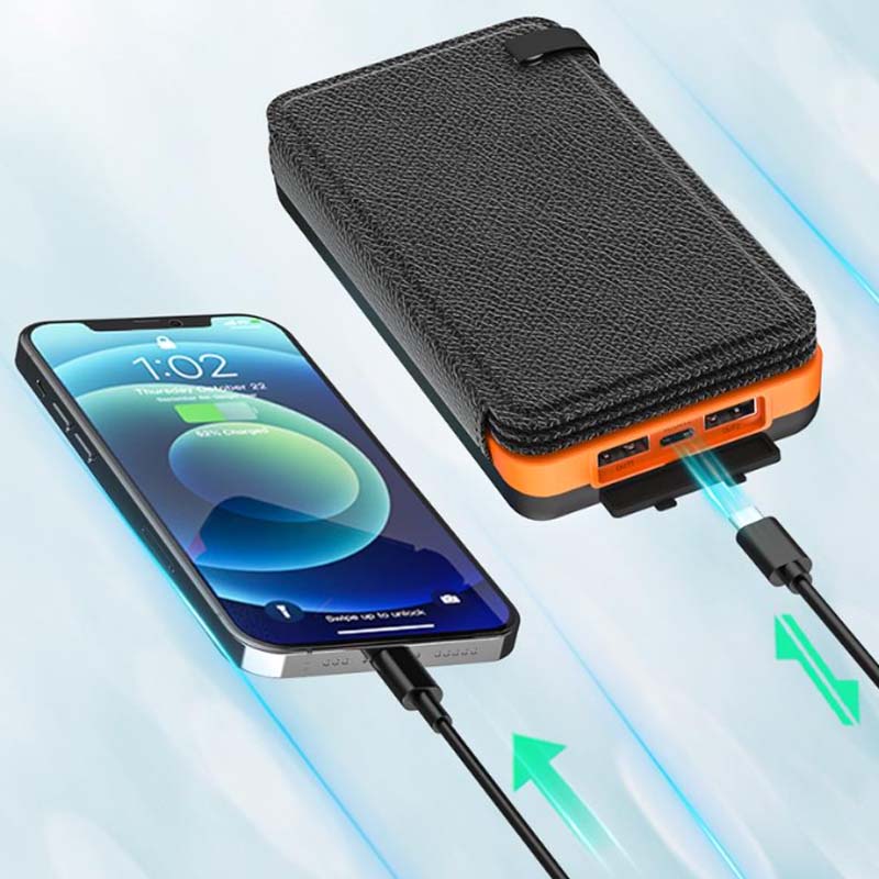 PowerRay | 25000mAh Udendørs Powerbank med Sol