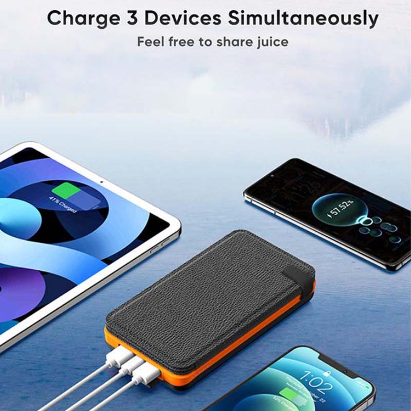 PowerRay | 25000mAh Udendørs Powerbank med Sol