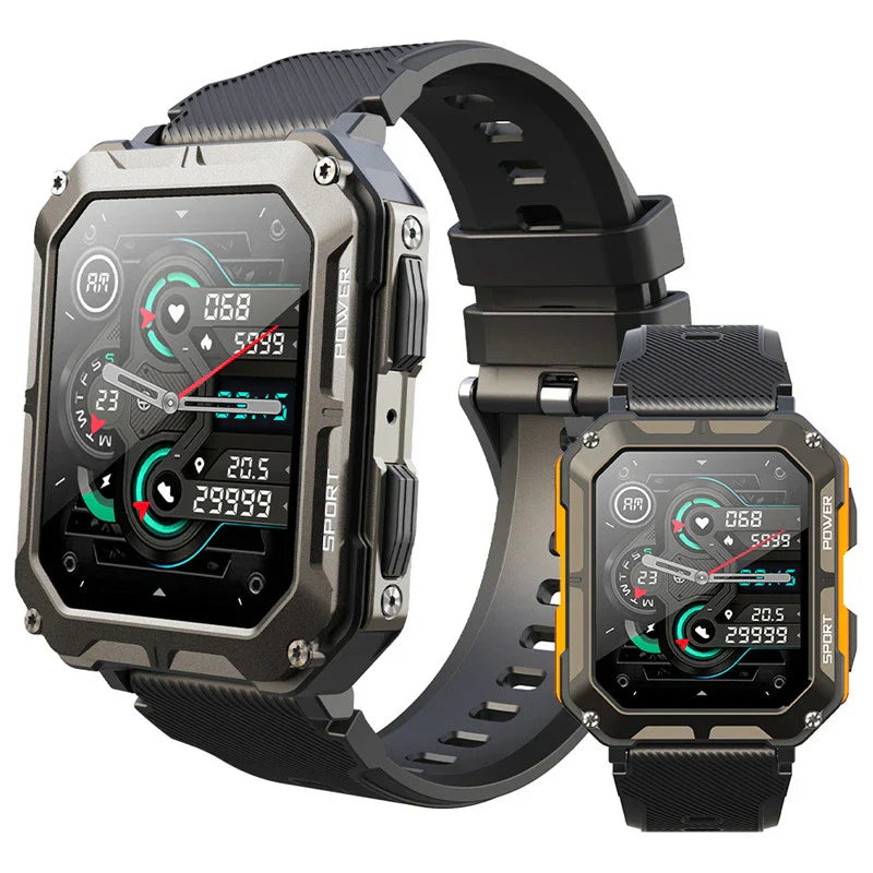 SteelLink | Kradsikker Allround-Smartwatch med Freisprechfunktion Sort Nuvenci.dk