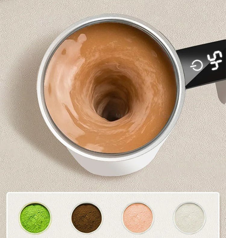 StirEase | Automatisk Kaffekop – Ideel til Kontor og Rejse Nuvenci.dk