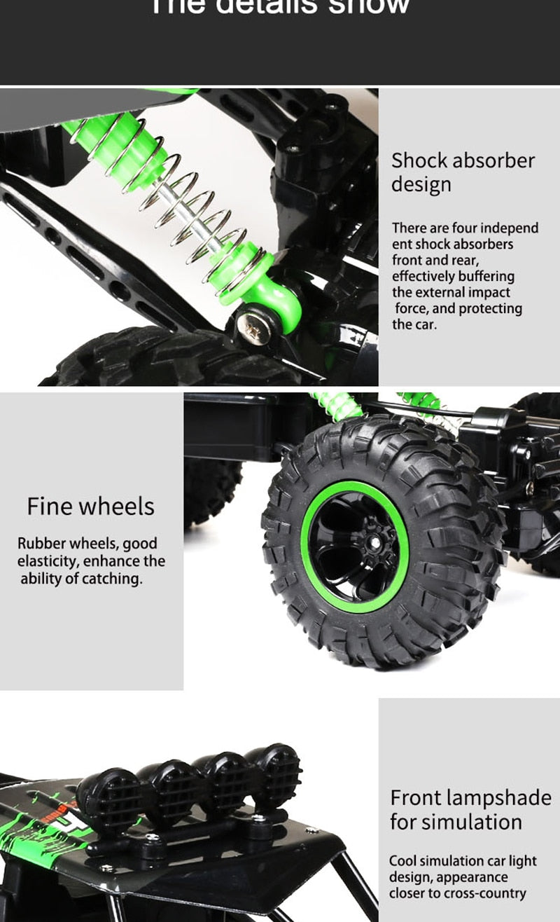 StormDrive | RC Bil – 4x4 Terrænstyrke og Stabil Kørsel Nuvenci.dk