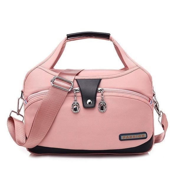 StyleSafe | Tyverisikret og Elegant Håndtaske Rosa Nuvenci.dk