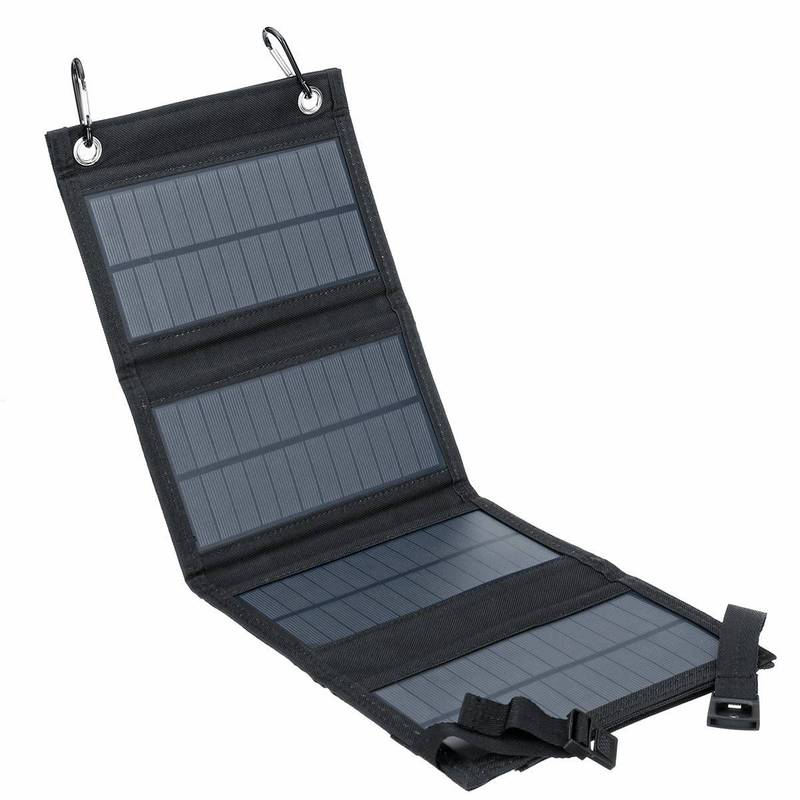SunPack | 50W Bærbart Solpanel Foldbart Solcellepanel Nuvenci.dk