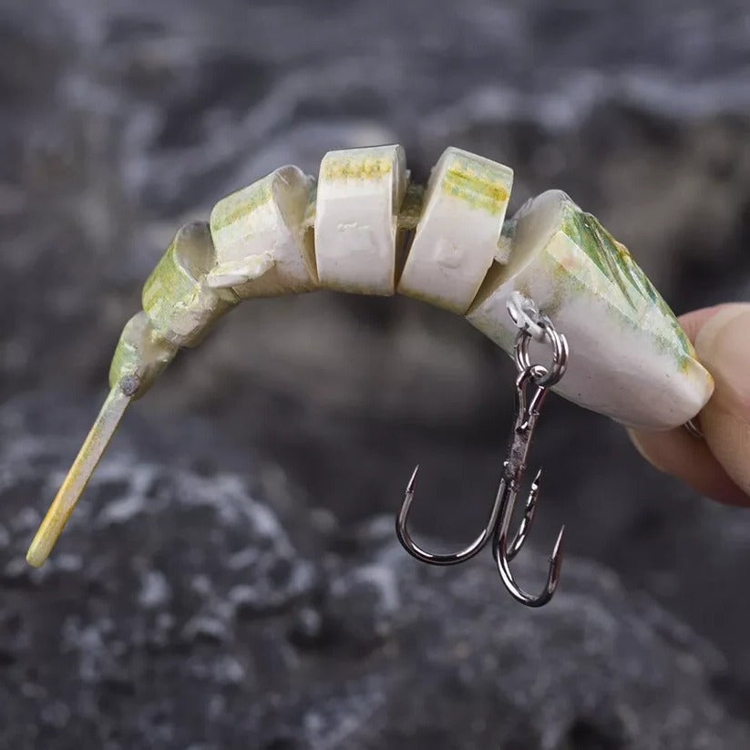 SwimBaitX | Ledet kunstagn med livagtig bevægelse Nuvenci.dk