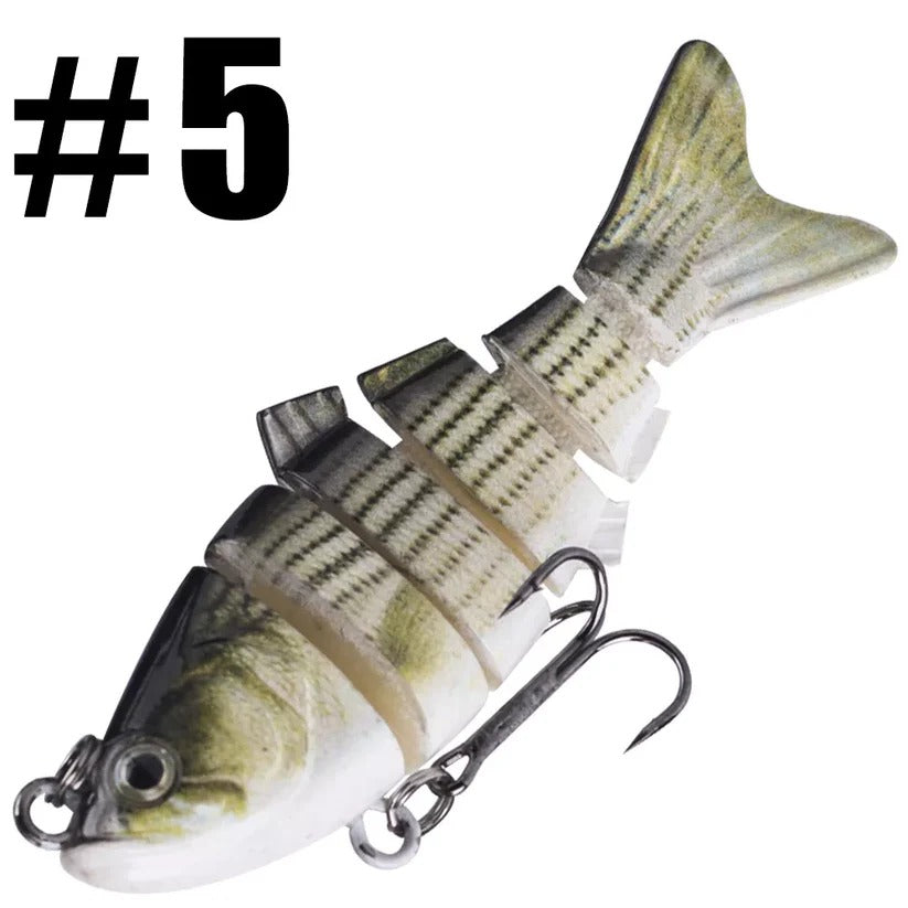 SwimBaitX | Ledet kunstagn med livagtig bevægelse Nuvenci.dk