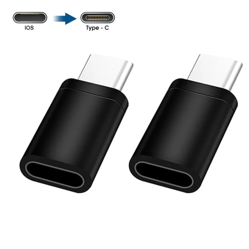 SyncCore | OTG Adapter – Sikker Filoverførsel og Opladning OTG Adapter Type C til IOS - 2 Stk Nuvenci.dk