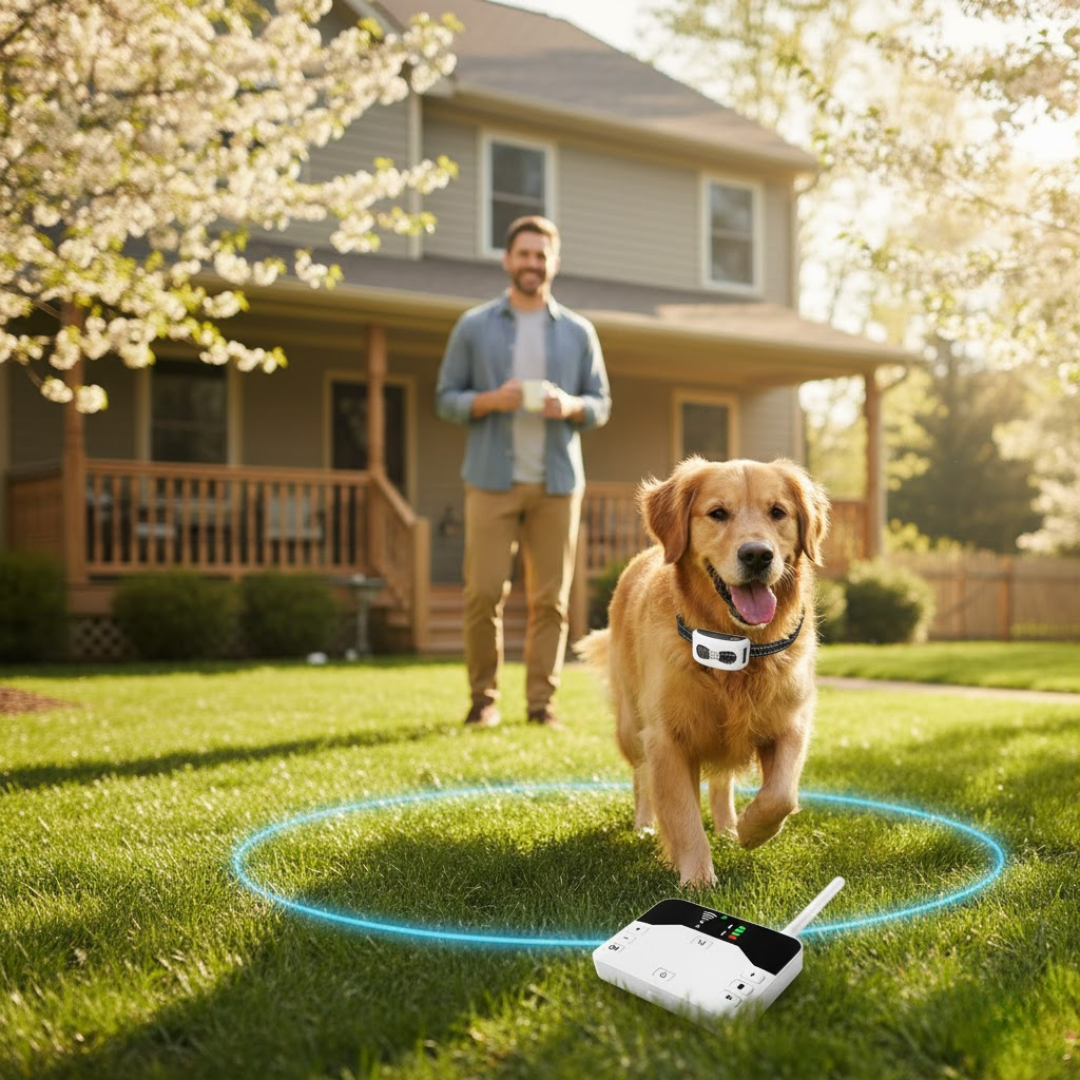 TailZone | Avanceret Trådløst Hundesikringssystem Nuvenci.dk